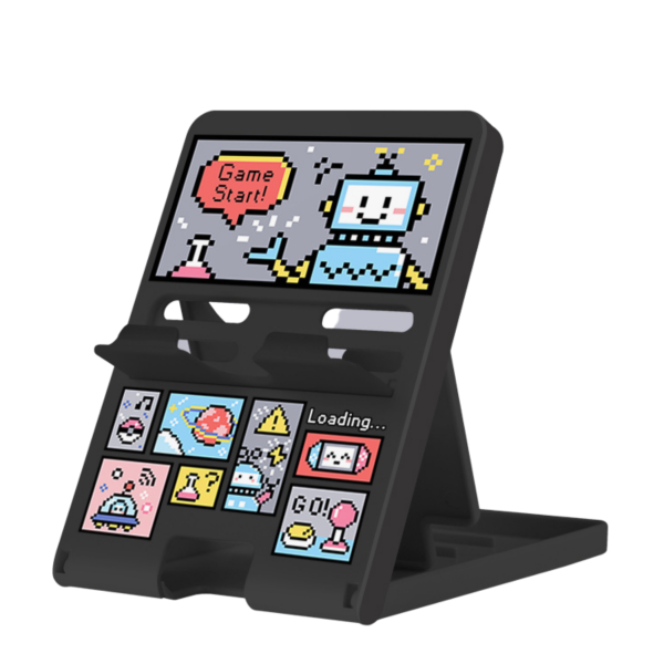 Robot Pixel Stand Holder Fashion