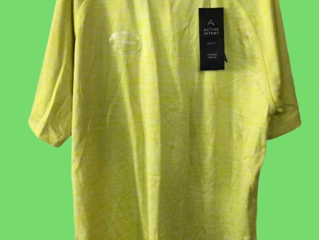 Active Intent Cool Dry T-Shirt Yellow Discount