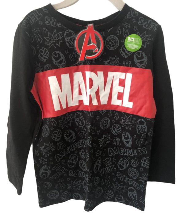 Marvel T-shirt Long Sleeved Discount