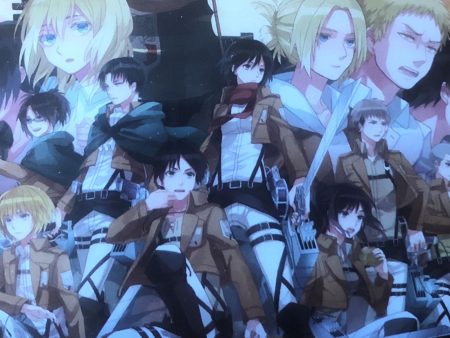 Anime Attack on Titan Sticker Fashion