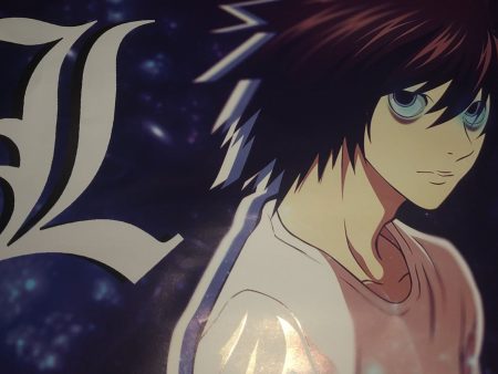 Anime Death Note Characters Poster on Sale