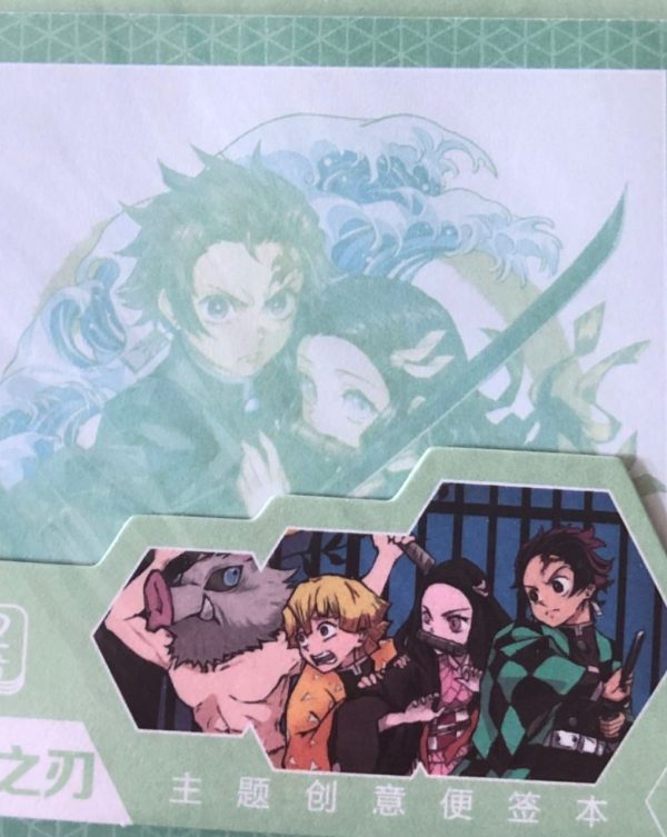 Anime Demon Slayer Post it Notes on Sale