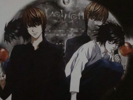 Anime Death Note Postcard Hot on Sale