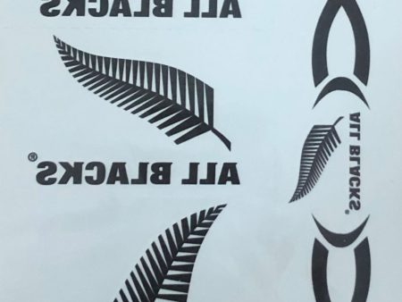 All Blacks Temporary Tattoos Hot on Sale