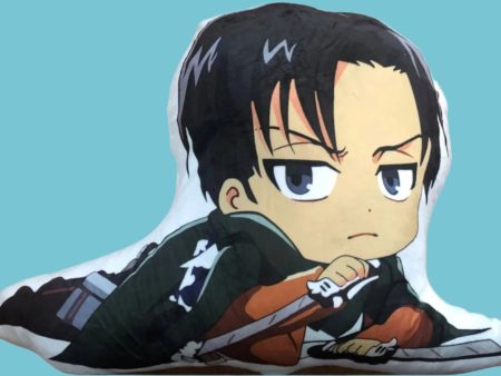 Anime Attack on Titan Levi Plush Cushion For Cheap