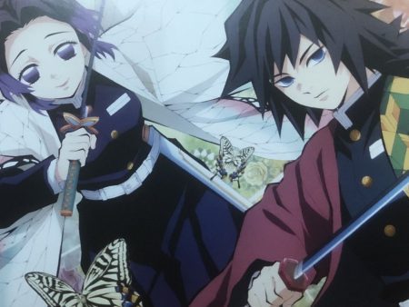 Anime Demon Slayer Postcard on Sale