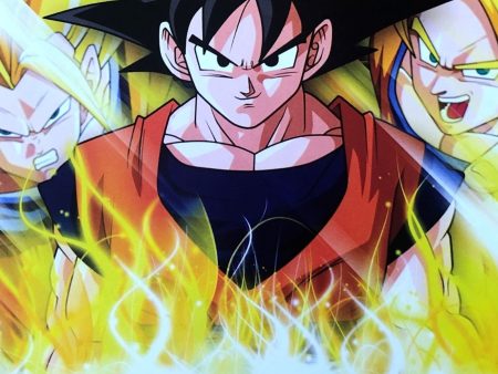 Anime Dragon Ball Z Postcard For Cheap