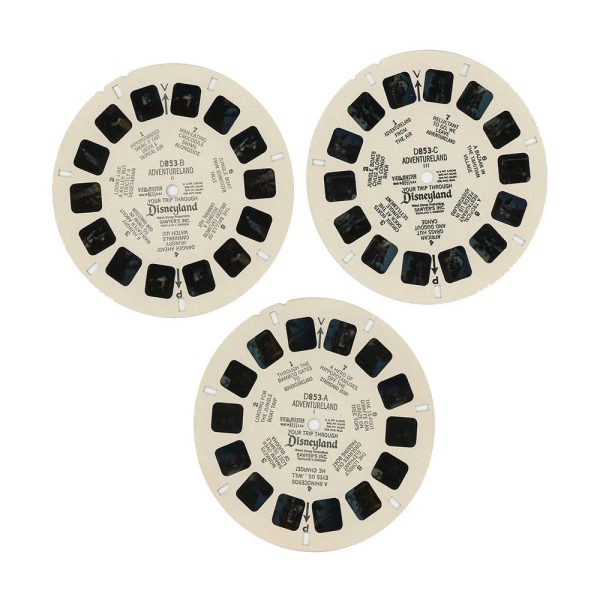 Adventureland - View-Master-  Vintage - Souvenir 3 Reel Packet - 1950s views ( ECO-Adven-S3 ) Online Sale