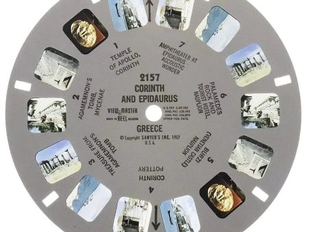 2157 - Corinth and Epidaurus - View-Master - Vintage Single Reel Online now