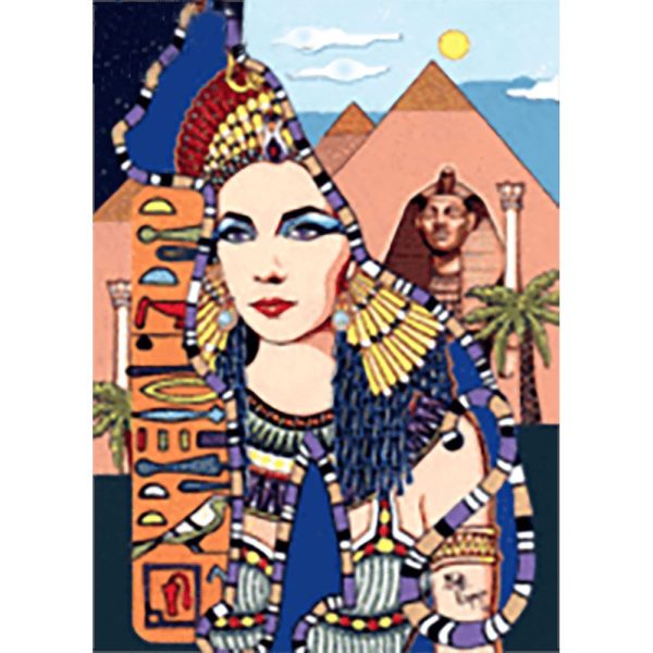 Juan Carlos Espejo - Cleopatra - 3D Lenticular Postcard Greeting Card Fashion