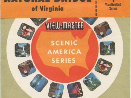 Natural Bridge- View-Master 3 Reel Packet - 1950s views - vintage - A828-SU Fashion