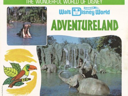 Adventureland - View-Master 3 Reel Packet - vintage - A949-G3A on Sale