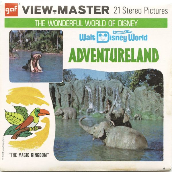 Adventureland - View-Master 3 Reel Packet - vintage - A949-G3A on Sale