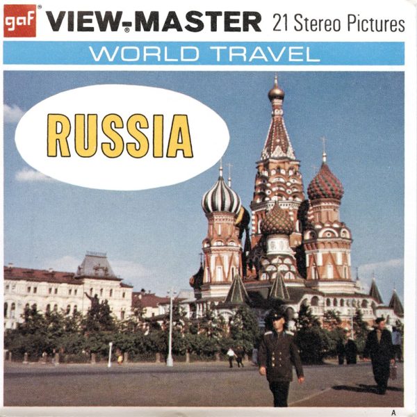 Russia - View-Master 3 Reel Packet - vintage - B213-G3A Online now