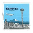 Seattle Washington - View-Master 3 Reel Packet - 1970s Views - Vintage - (PKT-A274-G3Ank) Sale