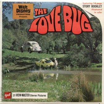 Disney s The Love Bug  Movie- View-Master 3 Reel Packet - 1970s - vintage - (B501-G1Aa) on Sale