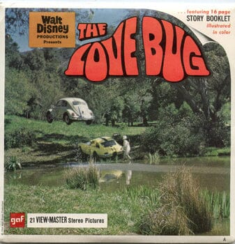 Disney s The Love Bug  Movie- View-Master 3 Reel Packet - 1970s - vintage - (B501-G1Aa) on Sale