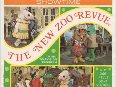 New Zoo Revue - View-Master 3 Reel Packet - 1970s - vintage - B566 Discount