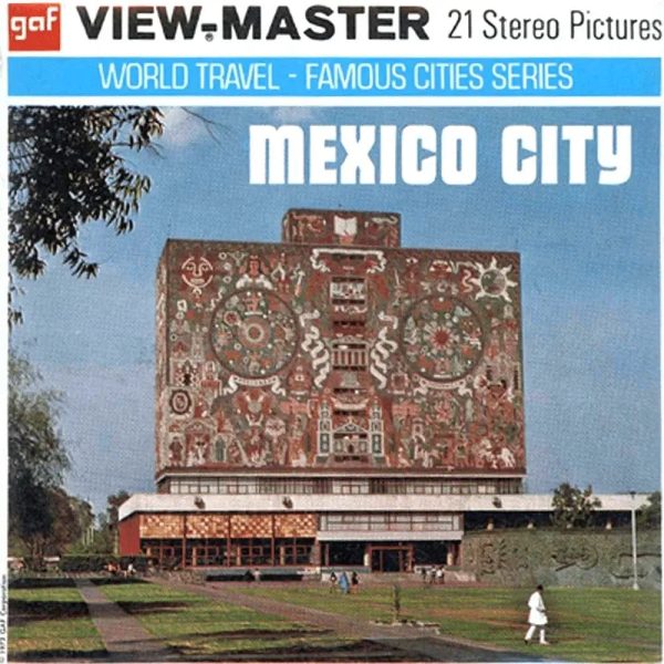 ViewMaster - Mexico City - F003 - Vintage - 3 Reel Packet - 1970s Views Online Sale