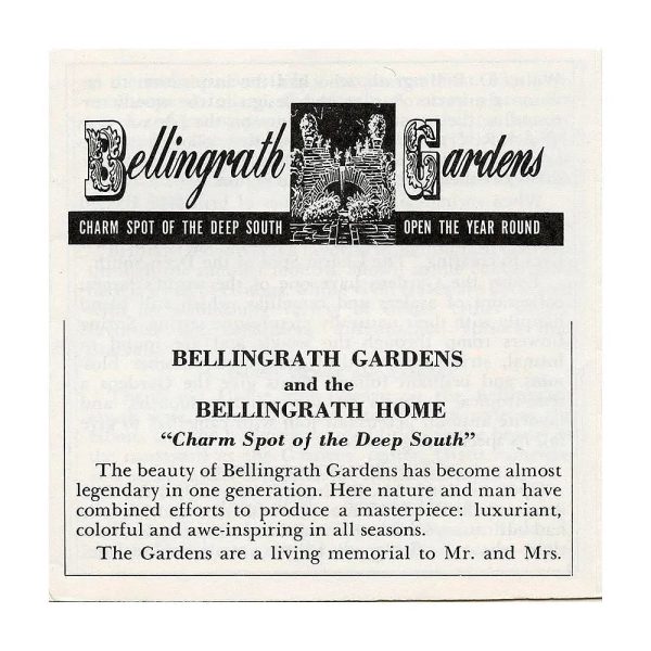 Bellingrath Gardens- Mobile, Alabama - View-Master 3 Reel Packet - 1960s views - vintage -  (ECO-A930-S6) For Cheap