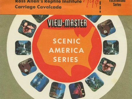 Silver Springs Attractions - View-Master Reels  #364, #363 and #362- vintage - (A968-SU) Supply