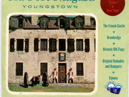 Old Fort Niagara - View-Master-  Vintage - 3 Reel Packet - 1950s views ( PKT-OFNI-S3 ) Fashion