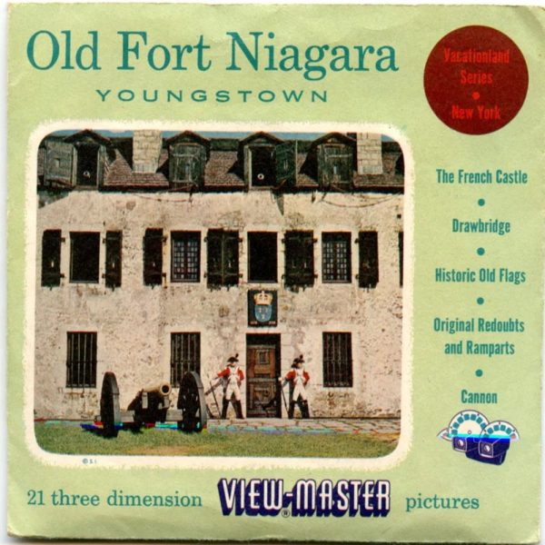 Old Fort Niagara - View-Master-  Vintage - 3 Reel Packet - 1950s views ( PKT-OFNI-S3 ) Fashion