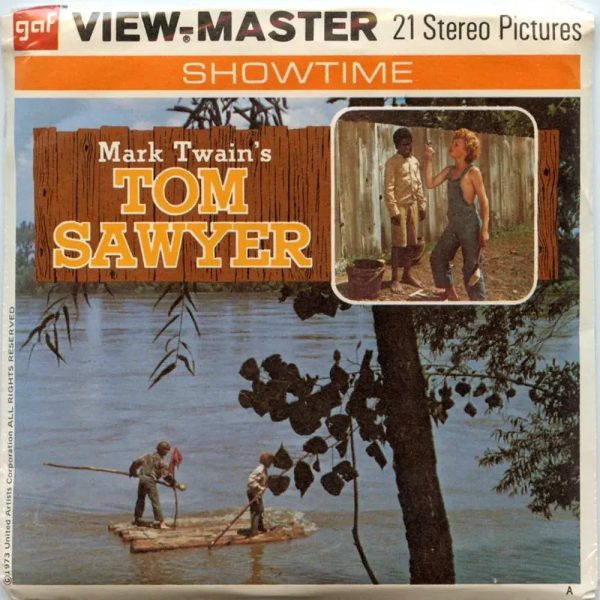 Tom Sawyer - View-Master 3 Reel Packet - 1970s  - vintage - (PKT-B340-G3m) For Cheap