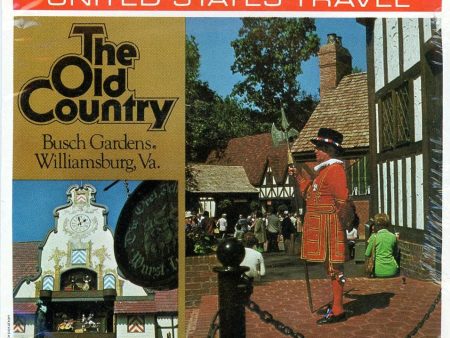 The Old Country - View-Master 3 Reel Packet - 1970s Views - Vintage - (PKT-A822-G5Amint) Online Sale