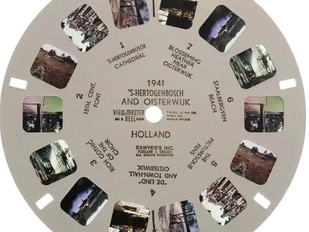 1941 -  S-Hertogenbosch and Oisterwijk Holland  - View-Master - Vintage Single Reel Online Hot Sale