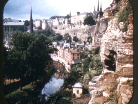 Grand Duchy of Luxemburg - View-Master Single Reel - 1955 - vintage - 1995 For Sale