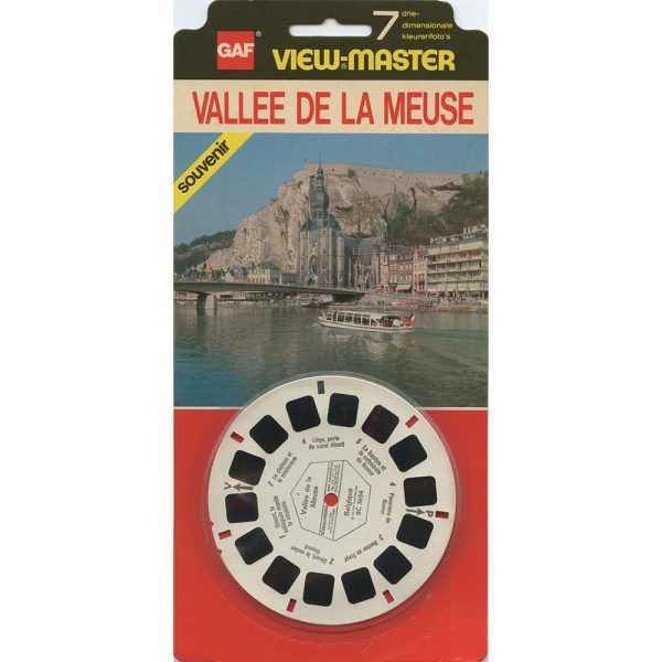 Vallee De La Meuse, Belgium - View-Master Single Reel on Card - vintage - (BC-365-4) For Discount