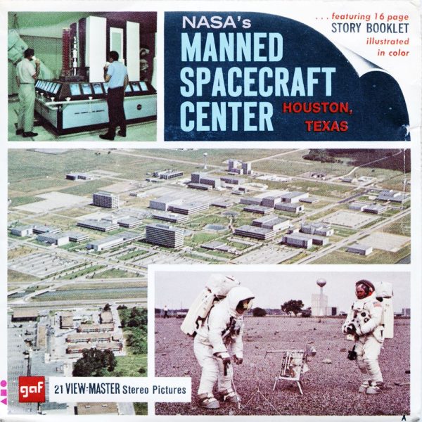 NASA s Manned Space Craft Center - View-Master 3 Reel Packet - vintage - A425-G1A Hot on Sale