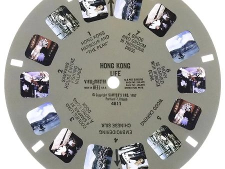 Hong Kong Life - View-Master Printed Reel - 1957 - vintage - #4811 For Discount