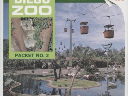 San Diego Zoo - Packet No.2 - View-Master 3 Reel Packet - vintage - A197 Fashion