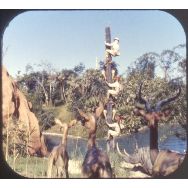 Adventureland - View-Master 3 Reel Set on Card - vintage - 3070 For Discount