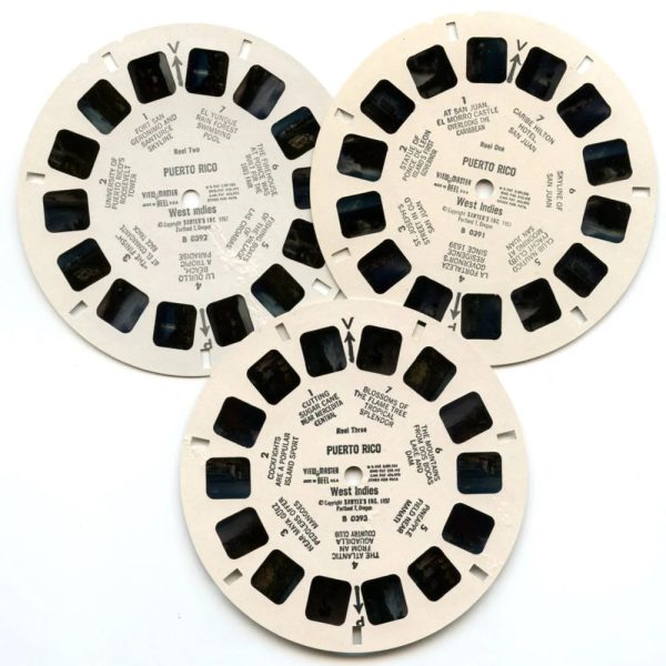 Puerto Rico  - View-Master-  Vintage - 3 Reel Packet - 1950s views ( PKT- B039-S4 ) Sale