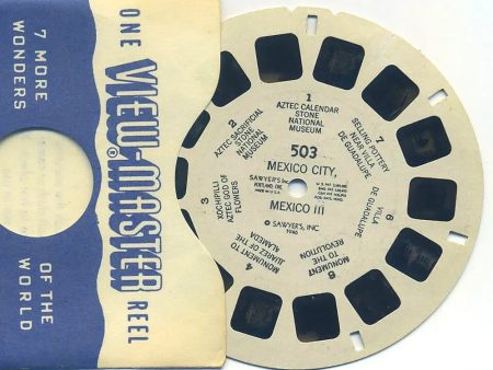 Mexico City - Mexico III - View-Master Printed Reel - vintage - (REL-503) Cheap