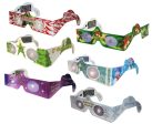 6 PAIRS - Mini Assortment #1 - Christmas Glasses by Holiday Eyes® -  3D Holographic Glasses - NEW on Sale