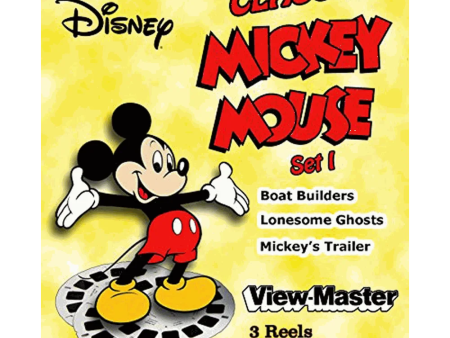 Mickey Mouse Classic Disney Set 1 - View-Master 3 Reel Set Online Sale