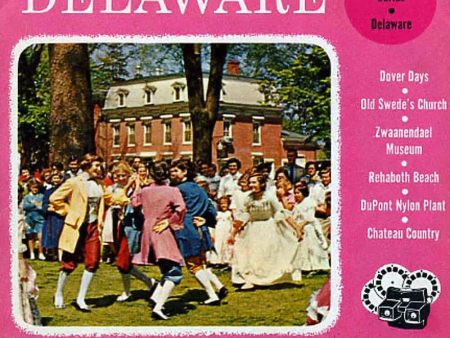 Delaware - State -  View-Master 3 Reel Packet - 1950s views - vintage - (PKT-DE-S3) Hot on Sale