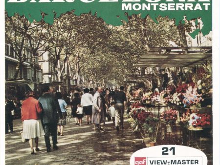 Barcelona - View-Master 3 Reel Packet - 1970s - vintage - C251-BG1 Sale