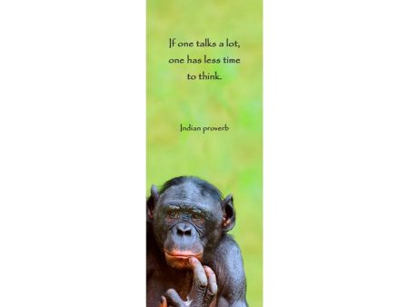 CHIMP BROODING - 3D Lenticular Bookmark - NEW For Sale