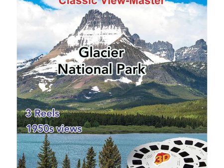 Glacier National Park, Montana - Vintage Classic View-Master - 1950s views on Sale