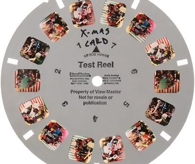 Company Staff Christmas Cards - View-Master Test Reel - vintage For Cheap