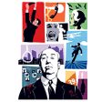 Juan Carlos Espejo - Alfred Hitchcock - 3D Lenticular Postcard Greeting Card Online Sale