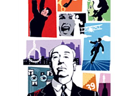 Juan Carlos Espejo - Alfred Hitchcock - 3D Lenticular Postcard Greeting Card Online Sale