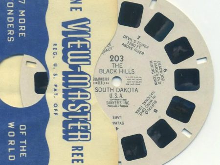 Black Hills of South Dakota U.S.A. - View-Master Printed Reel - 1950 - vintage - #203 Online now