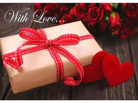 With Love... - 3D Lenticular Postcard Greeting Card- NEW Discount