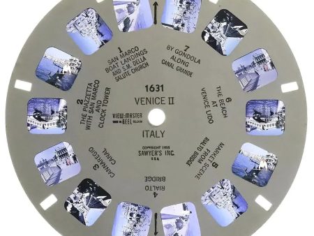 1631 - Venice II - View-Master - Vintage Single Reel Supply